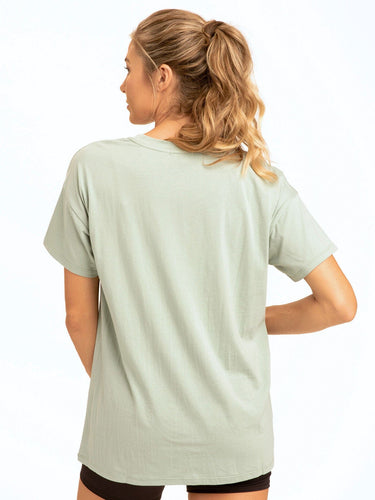 Andie Comfort Jersey Boyfriend Tee Womens Tops Short Threads 4 Thought