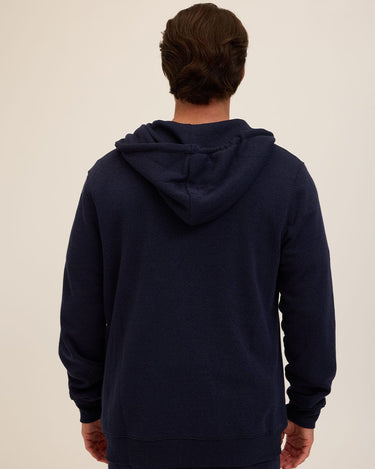 Triblend Zip Fleece Hoodie Mens Outerwear Sweatshirt Threads 4 Thought 