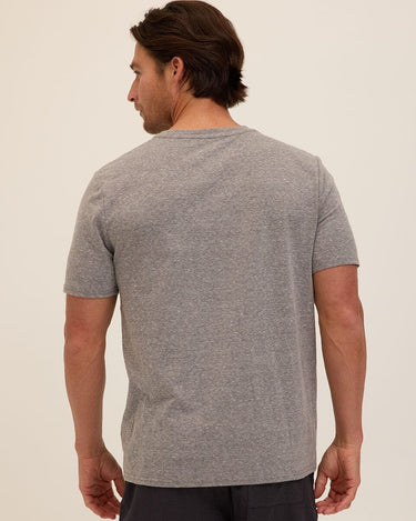 Triblend V-Neck Tee Mens Tops Tshirt Short Threads 4 Thought 