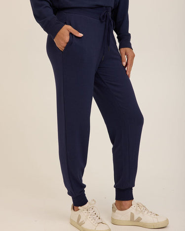Connie Feather Fleece Jogger Womens Bottoms Sweatpants Threads 4 Thought 