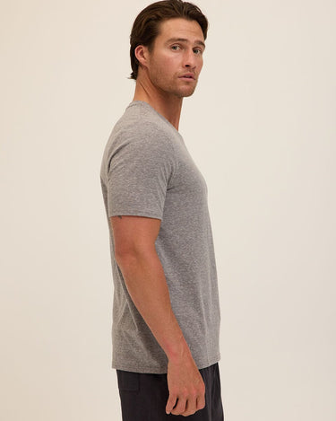 Triblend V-Neck Tee Mens Tops Tshirt Short Threads 4 Thought 