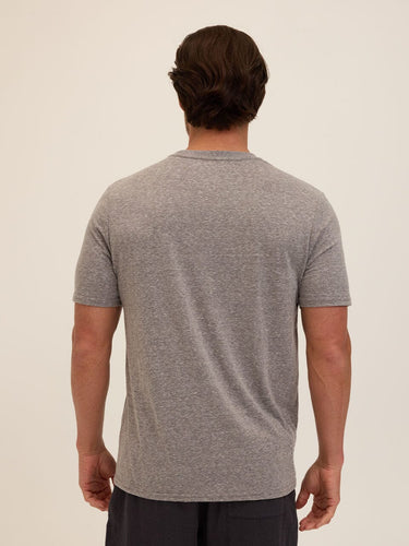 Triblend Crew Neck Tee Mens Tops Tshirt Short Threads 4 Thought 