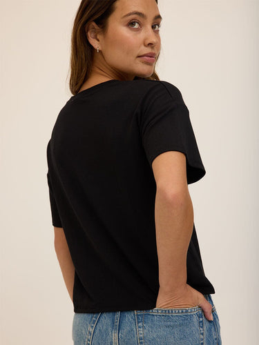 Shana Modal Terry Tee Womens Tops Short Tee Threads 4 Thought 