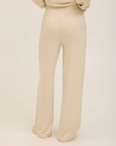 Esmeralda Feather Fleece Wide Leg Pant Womens Bottoms Sweatpants Threads 4 Thought 