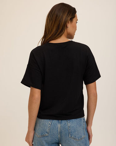 Shana Modal Terry Tee Womens Tops Short Tee Threads 4 Thought 