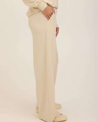 Esmeralda Feather Fleece Wide Leg Pant Womens Bottoms Sweatpants Threads 4 Thought 