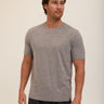 Triblend Crew Neck Tee Mens Tops Tshirt Short Threads 4 Thought 