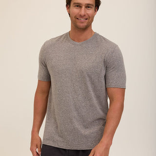 Triblend Crew Neck Tee Mens Tops Tshirt Short Threads 4 Thought 