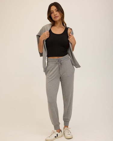 Mirabel Luxe Jersey Fitted Crop Tank Womens Tops Tanks Threads 4 Thought 