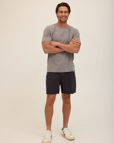Triblend Crew Neck Tee Mens Tops Tshirt Short Threads 4 Thought 