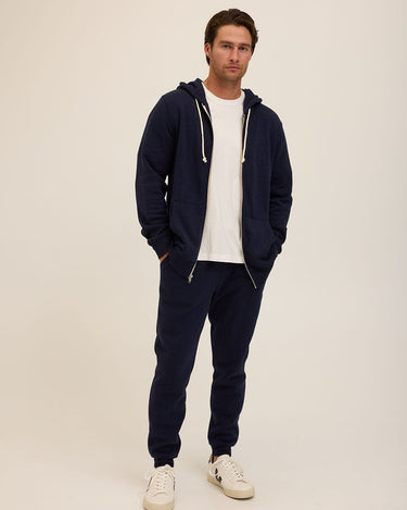 Triblend Zip Fleece Hoodie Mens Outerwear Sweatshirt Threads 4 Thought 
