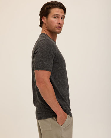 Triblend Crew Neck Tee Mens Tops Tshirt Short Threads 4 Thought 