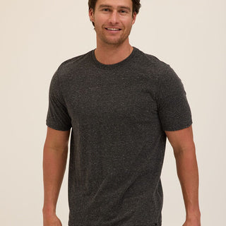 Triblend Crew Neck Tee Mens Tops Tshirt Short Threads 4 Thought 