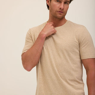 Triblend Crew Neck Tee Mens Tops Tshirt Short Threads 4 Thought 