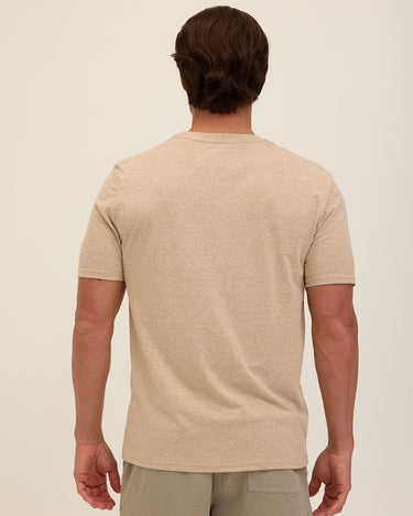 Triblend Crew Neck Tee Mens Tops Tshirt Short Threads 4 Thought 
