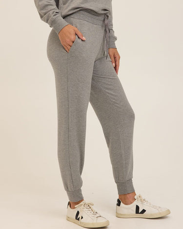 Connie Feather Fleece Jogger Womens Bottoms Sweatpants Threads 4 Thought 