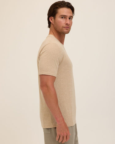 Triblend Crew Neck Tee Mens Tops Tshirt Short Threads 4 Thought 