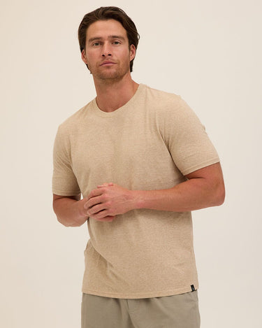 Triblend Crew Neck Tee Mens Tops Tshirt Short Threads 4 Thought 