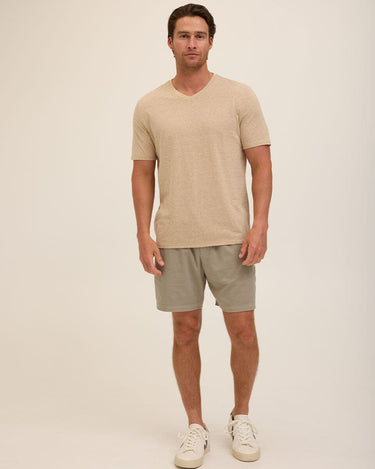 Triblend V-Neck Tee Mens Tops Tshirt Short Threads 4 Thought 