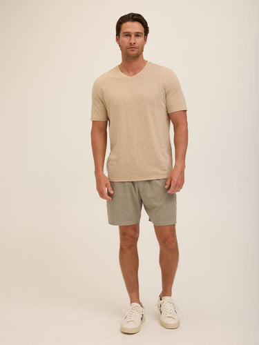 Triblend V-Neck Tee Mens Tops Tshirt Short Threads 4 Thought 