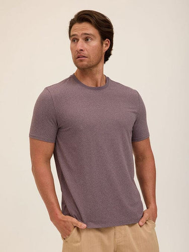 Men's Core Luxe Jersey Crew Neck Tee Mens Tops Tshirt Short Threads 4 Thought 