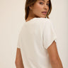 Bettine Modal Terry V-Neck Tee Womens Tops Short Tee Threads 4 Thought 