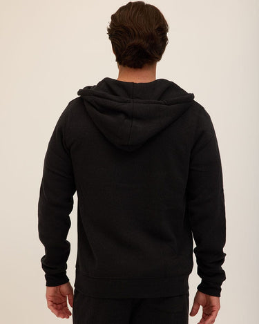 Triblend Zip Fleece Hoodie Mens Outerwear Sweatshirt Threads 4 Thought 