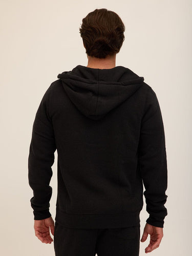 Triblend Zip Fleece Hoodie Mens Outerwear Sweatshirt Threads 4 Thought 