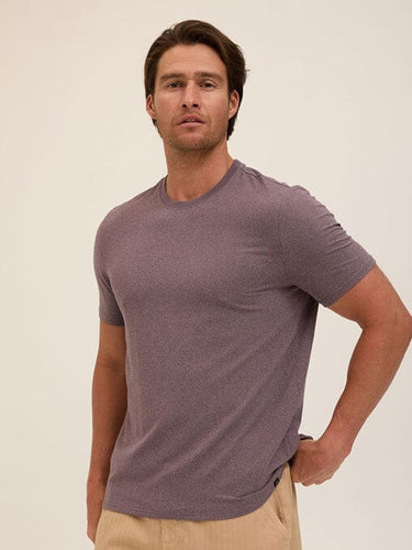 Men's Core Luxe Jersey Crew Neck Tee Mens Tops Tshirt Short Threads 4 Thought 