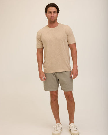 Triblend Crew Neck Tee Mens Tops Tshirt Short Threads 4 Thought 