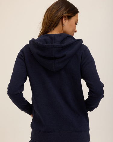 Triblend Zip Hoodie Womens Outerwear Sweatshirt Threads 4 Thought 