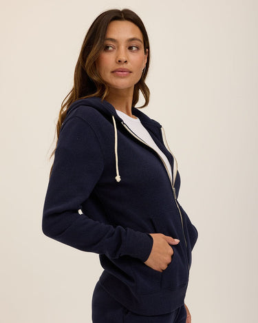 Triblend Zip Hoodie Womens Outerwear Sweatshirt Threads 4 Thought 