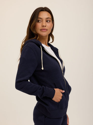 Triblend Zip Hoodie Womens Outerwear Sweatshirt Threads 4 Thought 