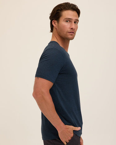 Triblend V-Neck Tee Mens Tops Tshirt Short Threads 4 Thought 
