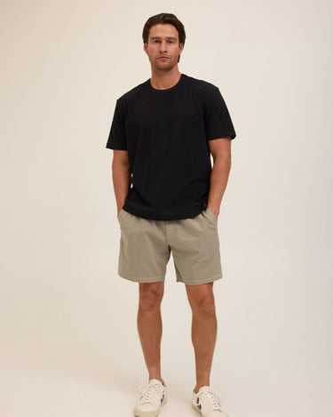 Johnny Organic Cotton Relaxed Crew Tee Mens Tops Tshirt Short Threads 4 Thought 
