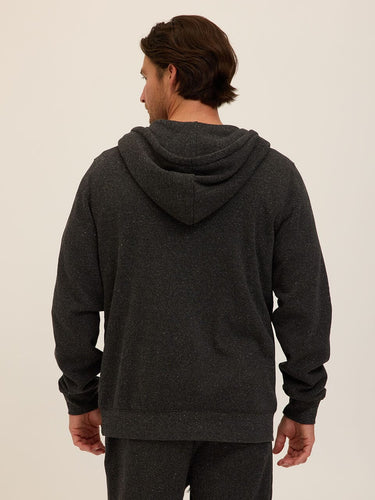 Triblend Zip Fleece Hoodie Mens Outerwear Sweatshirt Threads 4 Thought 