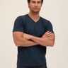 Triblend V-Neck Tee Mens Tops Tshirt Short Threads 4 Thought 