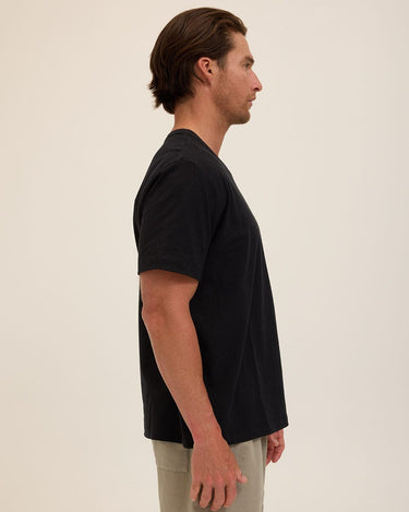 Johnny Organic Cotton Relaxed Crew Tee Mens Tops Tshirt Short Threads 4 Thought 