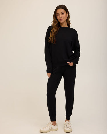 Connie Feather Fleece Jogger Womens Bottoms Sweatpants Threads 4 Thought 