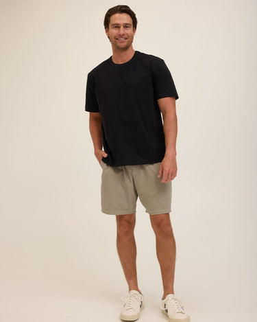 Johnny Organic Cotton Relaxed Crew Tee Mens Tops Tshirt Short Threads 4 Thought 