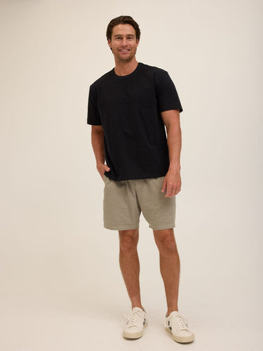 Johnny Organic Cotton Relaxed Crew Tee Mens Tops Tshirt Short Threads 4 Thought 
