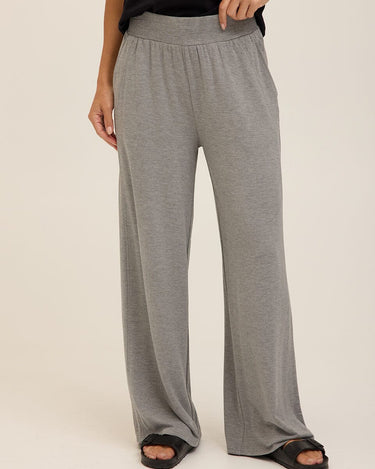 Esmeralda Feather Fleece Wide Leg Pant Womens Bottoms Sweatpants Threads 4 Thought 