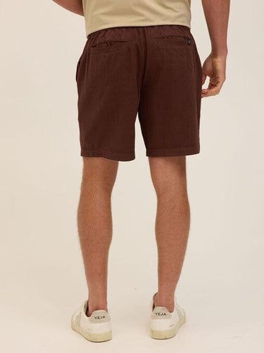 Dylan Herringbone Twill Short Mens Bottoms Short Threads 4 Thought 