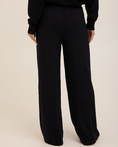 Esmeralda Feather Fleece Wide Leg Pant Womens Bottoms Sweatpants Threads 4 Thought 