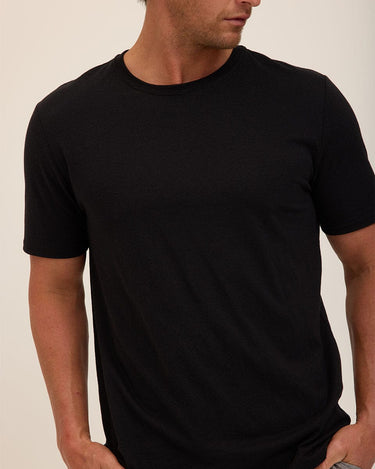 Triblend Crew Neck Tee Mens Tops Tshirt Short Threads 4 Thought 