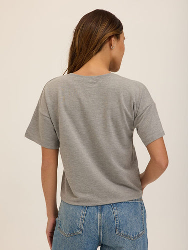 Shana Modal Terry Tee Womens Tops Short Tee Threads 4 Thought 