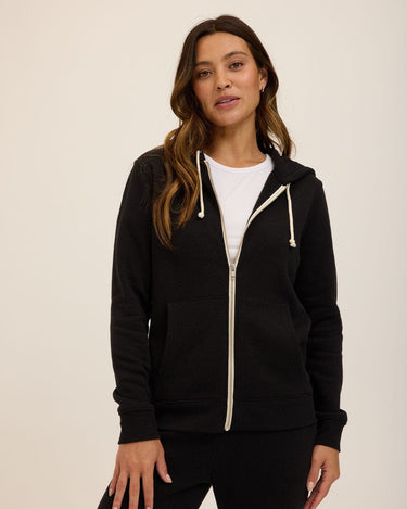 Triblend Zip Hoodie Womens Outerwear Sweatshirt Threads 4 Thought 
