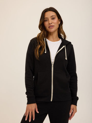 Triblend Zip Hoodie Womens Outerwear Sweatshirt Threads 4 Thought 