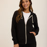 Triblend Zip Hoodie Womens Outerwear Sweatshirt Threads 4 Thought 