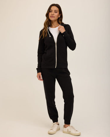 Triblend Zip Hoodie Womens Outerwear Sweatshirt Threads 4 Thought 